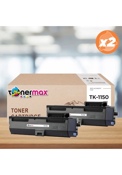 Kyocera Ecosys M2135dn Uyumlu Toneri 2'li Paket / Tk-1150