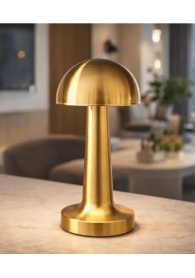 Cata Ct 8429 Lizbon Gold Kasa Şarjlı Masa Lambası 3 Renk