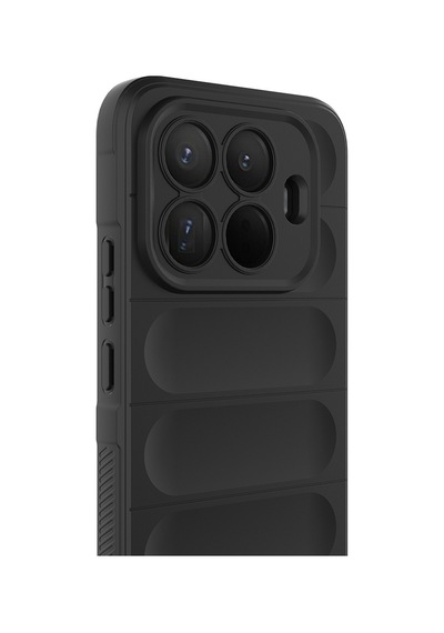 Xiaomi 15t Pro Kılıf Kamera Korumalı Esnek Silikon Parmak Şeritli Pazarplus Lacivert