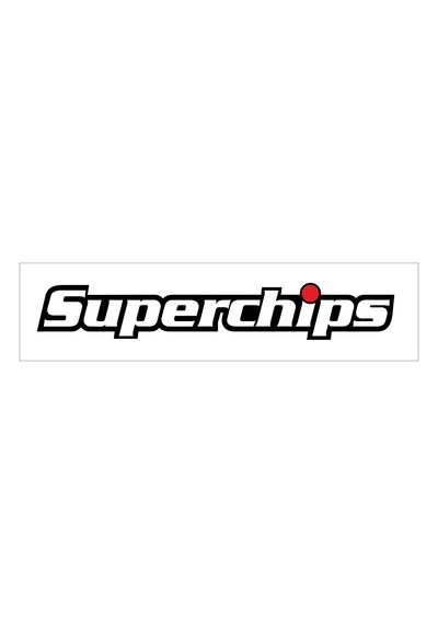 Oto Sticker Superchips Logo Sticker 1 Adet  -