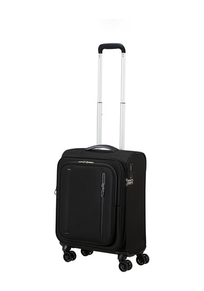 American Tourister Cloudrıder-spınner S Exp Tsa Siyah Çekçekli Kumaş Valiz