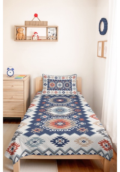 Etnik Geometrik Mavi Pike Takımı - Bohem Kilim Desenli Mercan Bej 160x220 Cm Kapitone Yatak Örtüsü Kışlık Misk Yumuşaklığı Etnik Geometrik Mavi Pike Takımı - Bohem Kilim Desenli Mercan Bej 160x220 Cm Kapitone Yatak Örtüsü Kışlık Misk Yumuşaklığı