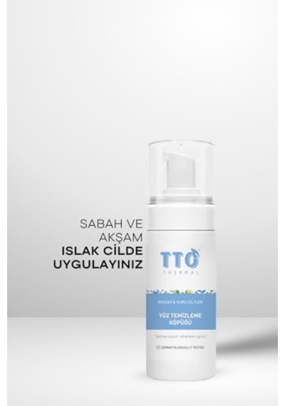 Thermal Mini Yüz Temizleme Köpüğü 100 Ml Seyahat Boy Derin Temizlik