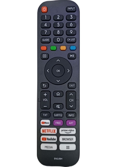 Awox B225000uhd - B225580uhd/s/w Vidaa Uyumlu 4k Led Smart Android Tv Uzaktan Kumandası