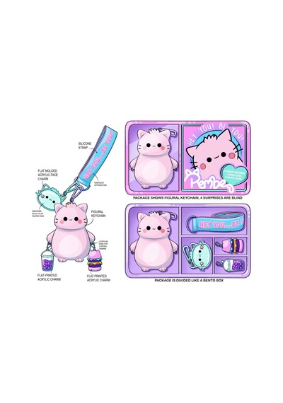 40313 Pembe Mystery Bento Box - Aıaı-897995 1 Adet