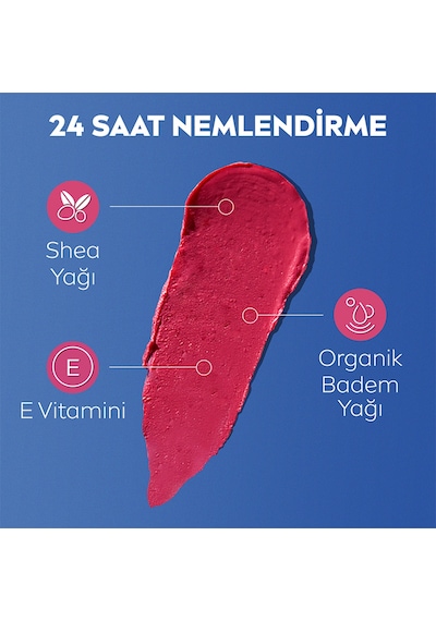 Nivea Renkli Dudak Bakım Kremi ve Yanak Balmı SPF30 Pink