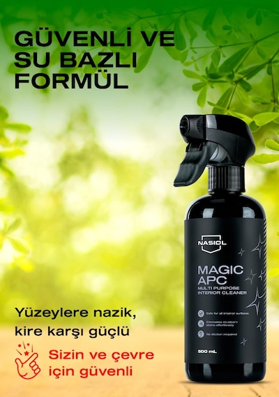 Nasiol Magic Apc Araç içi Çok Amaçlı Sprey Temizleyici 500 ML Nasiol Magic Apc Araç içi Çok Amaçlı Sprey Temizleyici 500 ML