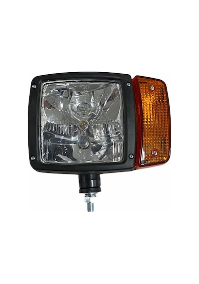 12v Ön Far Sinyalli Soketli Alttan Bağlantılı İş Makinası Sol