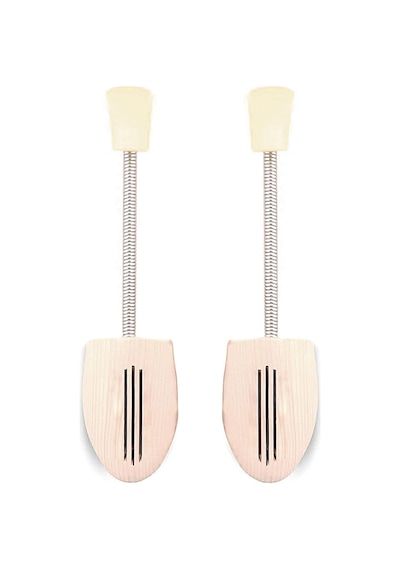 Hapshoe Flexi 36-37 Numara Yaylı Spiralli Ahşap Ayakkabı Kalıbı Bej