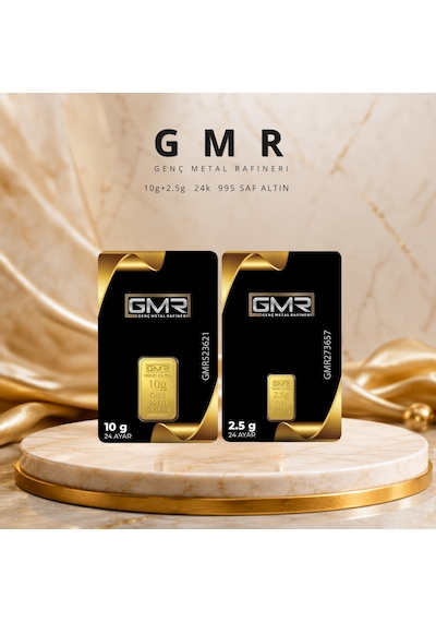 12.5 Gr 24 Ayar Altın 995 Gmr