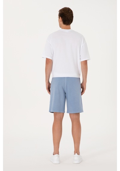 U.s. Polo Assn. Erkek Mavi Şort Örme 50298037-vr036 Mavi