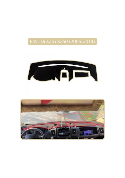 Fıat Dukato X250 2006-2014 Modellerine Uyguntorpido Koruma Halısı Bej Kenar