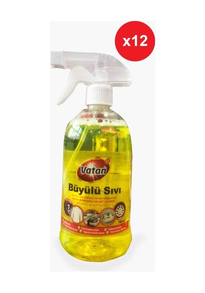 Büyülü Sıvı Ekstra Yağ Sökücü Ve Kir Temizleyici 700 Ml 12 Li