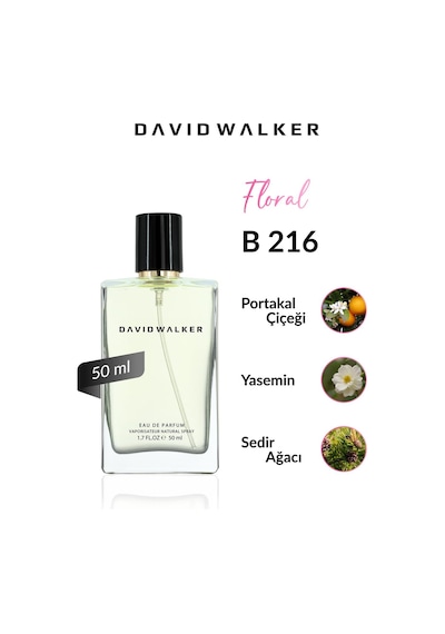 David Walker Exclusive B216 Cassini 50 Ml Kadın Parfüm Floral Odunsu