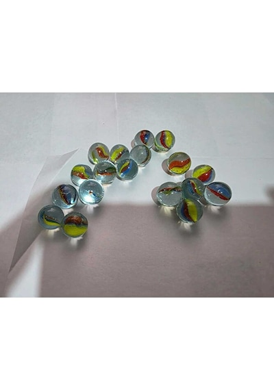 Aksu 96 Adet Misket Bilye Karışık Renkli 9mm