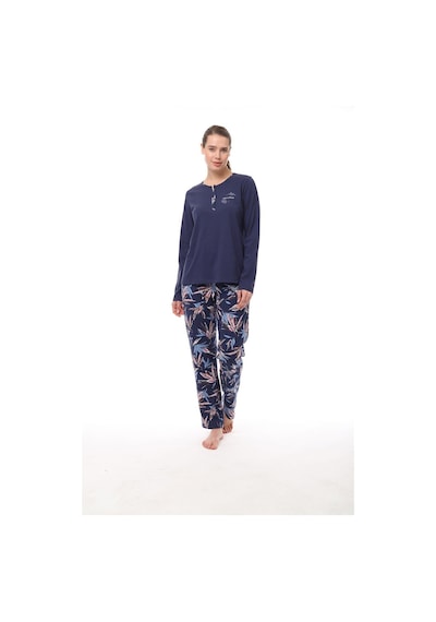 Pijadore 1561 Kadın Uzun Kollu Pijama Takım 001