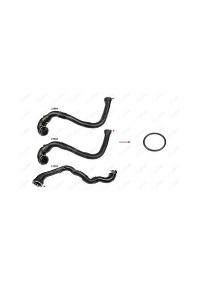 Nifea 21671 Turbo Borusu Contası Plastik Boru Harıc Opel Insignia A 2.0 Cdtı 68 14 17 13419442 Diğer
