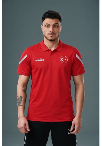 Diadora Alto 25 Milli Takım Kamp Tişört Kırmızı