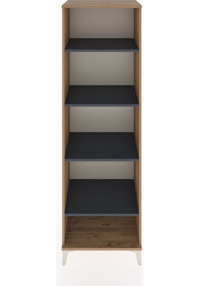 Hyperion Dolap 4 Raflı 60x44x195 Çam-antrasit Çam Hyperion Dolap 4 Raflı 60x44x195 Çam-antrasit Çam