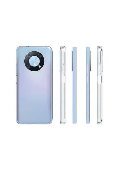Zore Huawei Nova Y90 Kılıf Nvth Süper Silikon Kapak - Renksiz