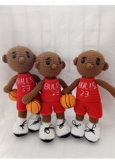Amigurumi Basketbol Cu Oyuncak