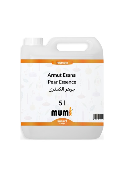 Premium Armut Mum Esansı 5 Litre Şeffaf