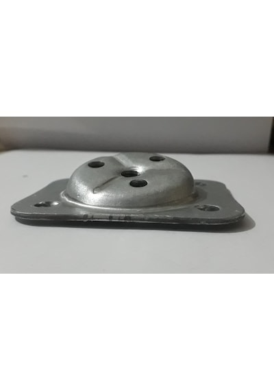 BARERMO 4 Adet Metal Sehpa Ve Ahşap Ayak Bağlantı Aparatı Açılı A
