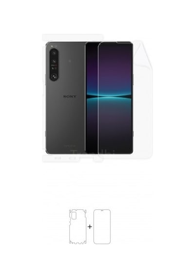 Sony Xperia 1 Vı Ön, Arka Ve Yan 360 Derece Tam Kaplama Poliüretan Film