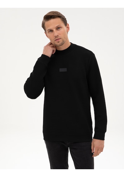 Pierre Cardin Erkek Siyah Sweatshirt 50316633-vr046