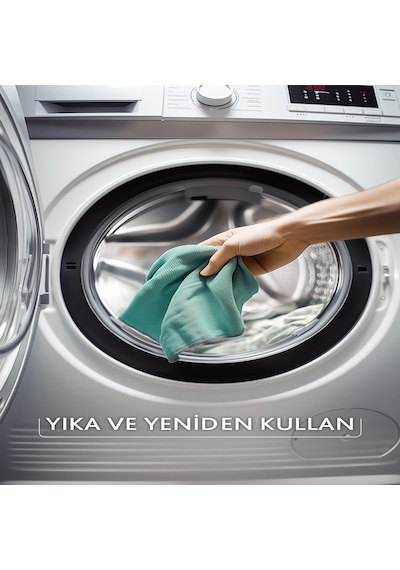 Vileda 2 Paket 3lü Pro Clean Enzim Teknolojili Mikrofiber Temizlik Bezi Vld0000000467 Renkli