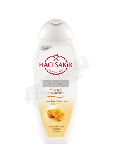 2 Adet Hacı Şakir Bal Özü Saç Kremi 450 Ml