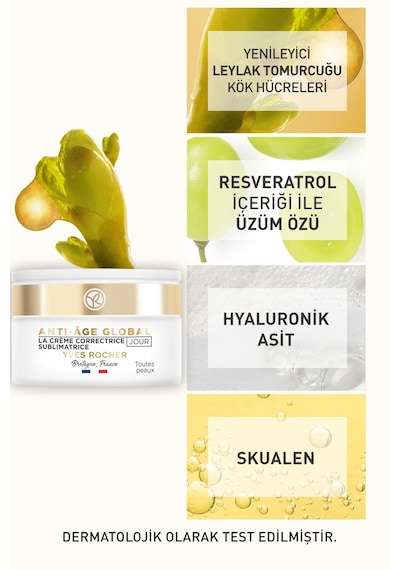 Yves Rocher Global - Gençleştirici Ve Yenileyici Gündüz Kremi-50 ML