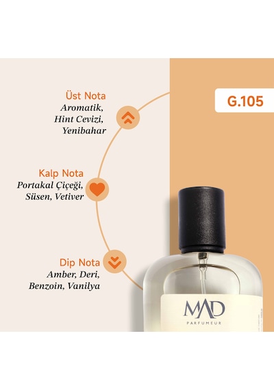 Mad G105 Selective Erkek Parfüm EDP 50 ML