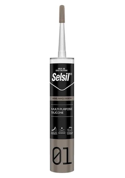Tr Amaçlı Silikon Şeffaf 10 Adet 280 Ml