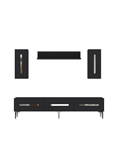 Tvr1804as - Rany Tvr180 Ünitesi Takım Antrasit-sılver 180cm