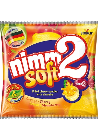 Storck Nimm2 Soft Karışık Meyve Aromalı Şeker 116 G