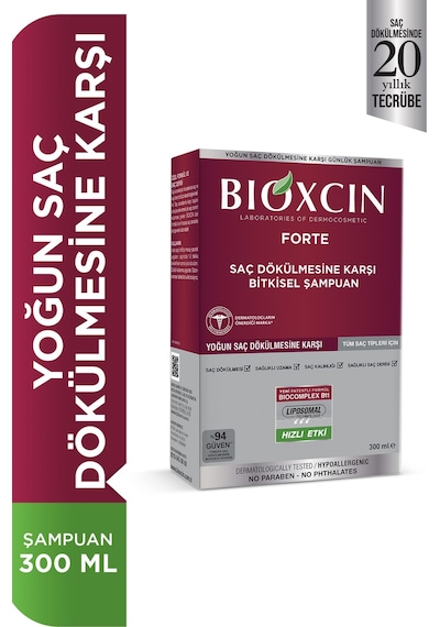 Forte Saç Dökülmelerine Karşı Bitkisel Şampuan 300 Ml