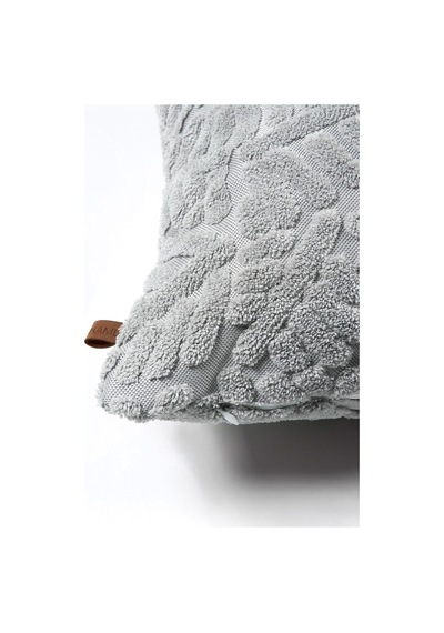 Bohem Özel Tasarım Punch Panç Desen Kare Dekoratif Kırlent Kılıfı 43x43 Cm Forest Gri Diğer