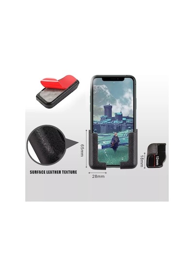 Telefon ve Tablet Tutucu Ergonomik Pratik Araç-Ev-Ofis Yapıştırma