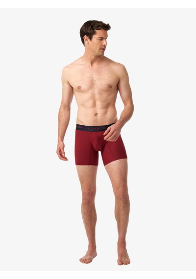 Blackspade Erkek Boxer 2li Paket Comfort 9618 - Lacivert Kırmızı Lacivert - Kırmızı