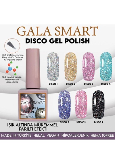 Gala Smart Disco Kalıcı Oje 10 Ml No:05