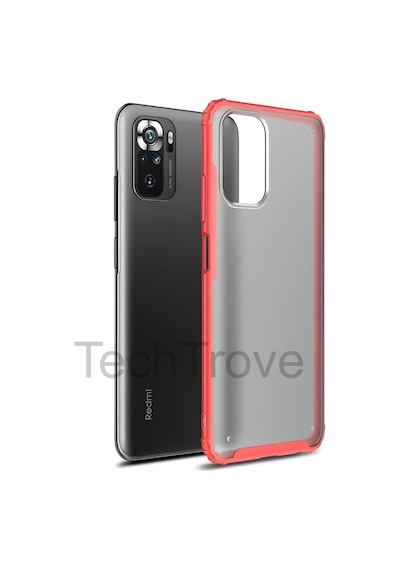 Xiaomi Redmi Note 10s Kılıf Extra Korumalı Arkası Şeffaf Slikon Kapak