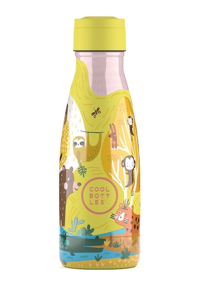 Cool Bottles The Kids Bottle Jungle Park Pipetli Termos Suluk 260 Ml Çok Renkli