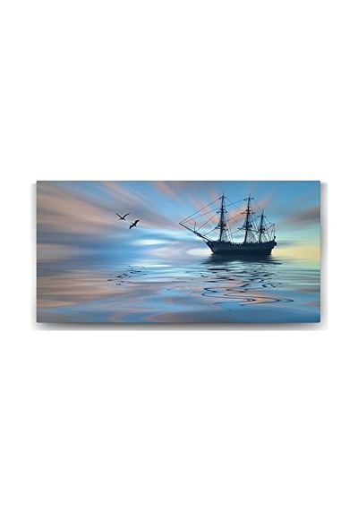 Yansımalar Ve Gemi Tablosu - 160x80cm