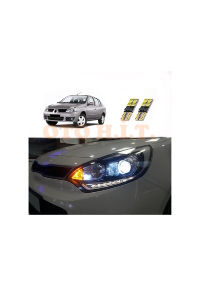 Renault Symbol 02-08 Uyumlu Park Ampulü Beyaz Led Aydınlatma Ampulü Canbus'li