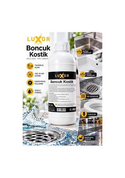 Luxor Kimya Boncuk Kostik 1,5Kg -