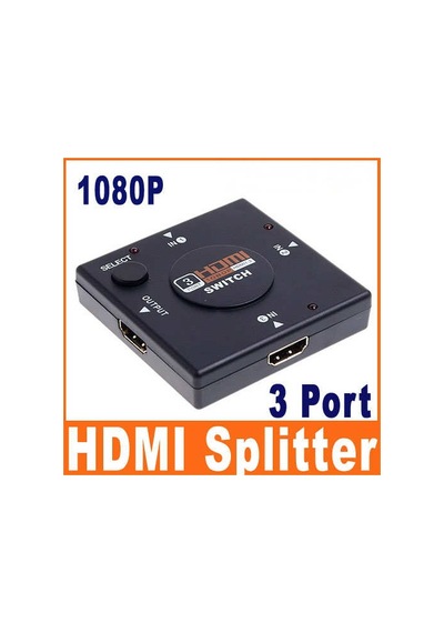 Hdmi Switch Çoklayıcı Çoğaltıcı Splitter 3 Port