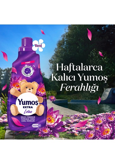 Yumoş Extra Lotus Yumuşatıcı 1440 Ml Tekli
