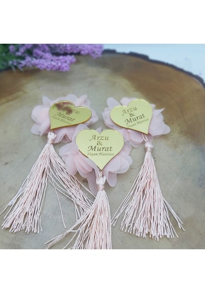 Pleksi Kalp Magnet Nikah Uygun Fiyatlı(30 Adet)