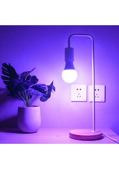 Buffer 9w Uzaktan Kumandalı 15 Farklı Renk Seçenekli Led Ampul Çok Renkli